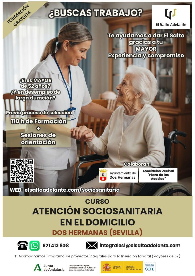 Cartel Curso Atención Sociosanitaria - Mayores_jpg