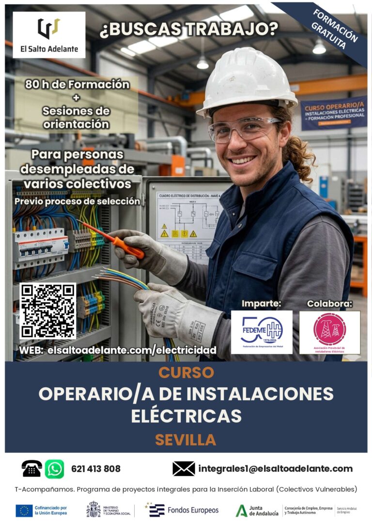 Cartel Operador de instaciones eléctricas Sevilla - Colectivos_JPG
