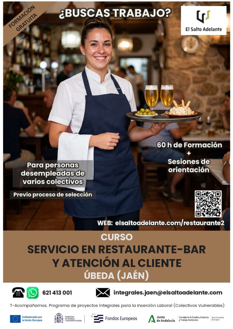 Servicio en Restaurante-bar - Úbeda - Colectivos_JPG