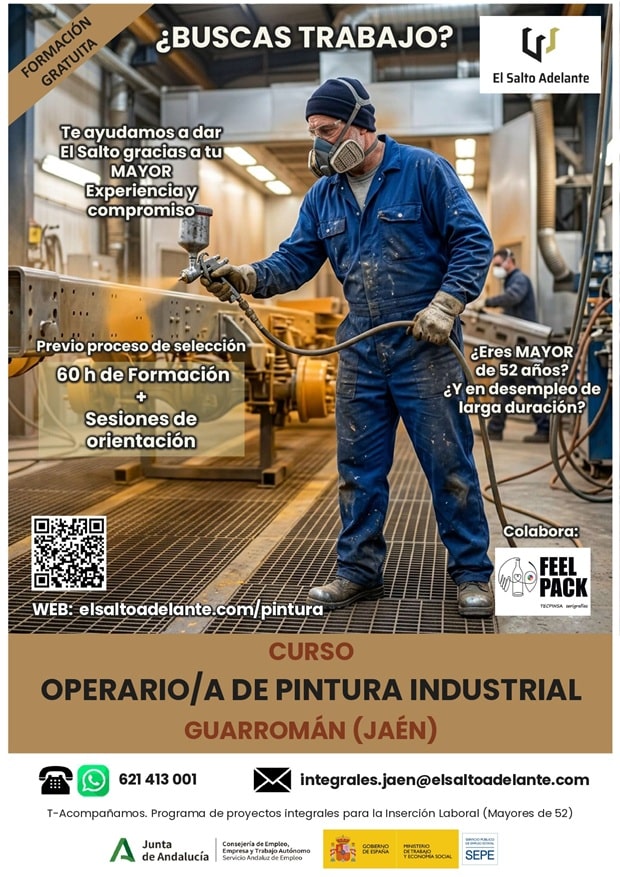 Op. pintura industrial - Guarromán - Mayores