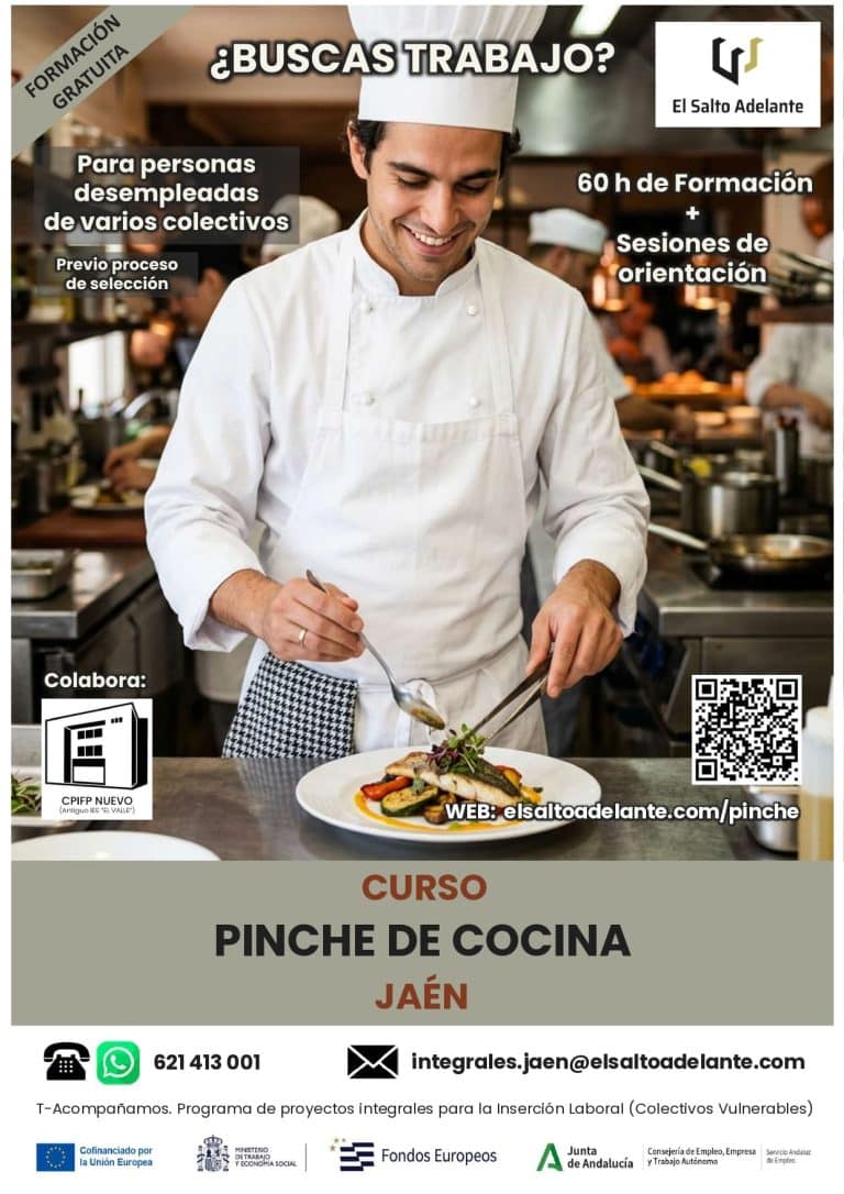 Pinche de cocina - Jaén - colectivos